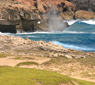 Maha'ulepu hike along a beach in Poipu